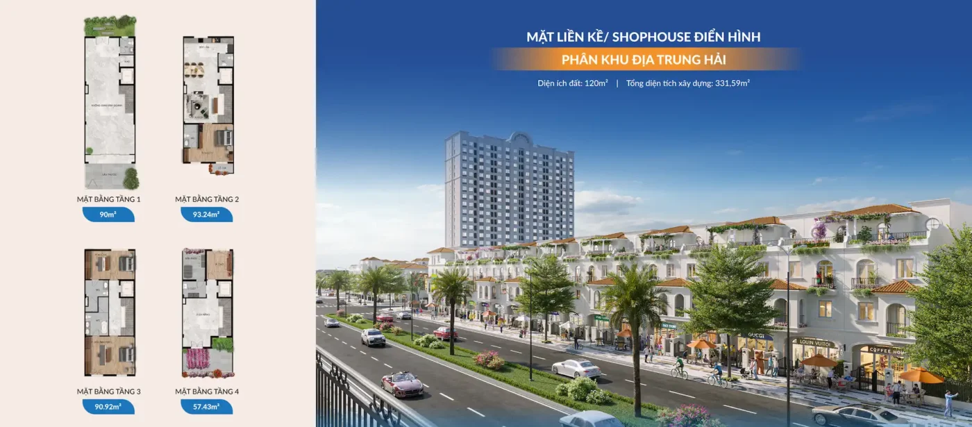SHOPHOUSE ĐỊA TRUNG HẢI