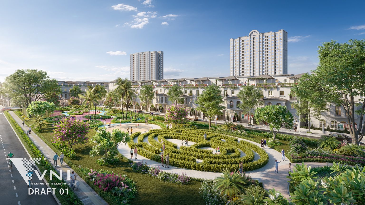 PHỐI CẢNH CÔNG VIÊN TRUNG TÂM