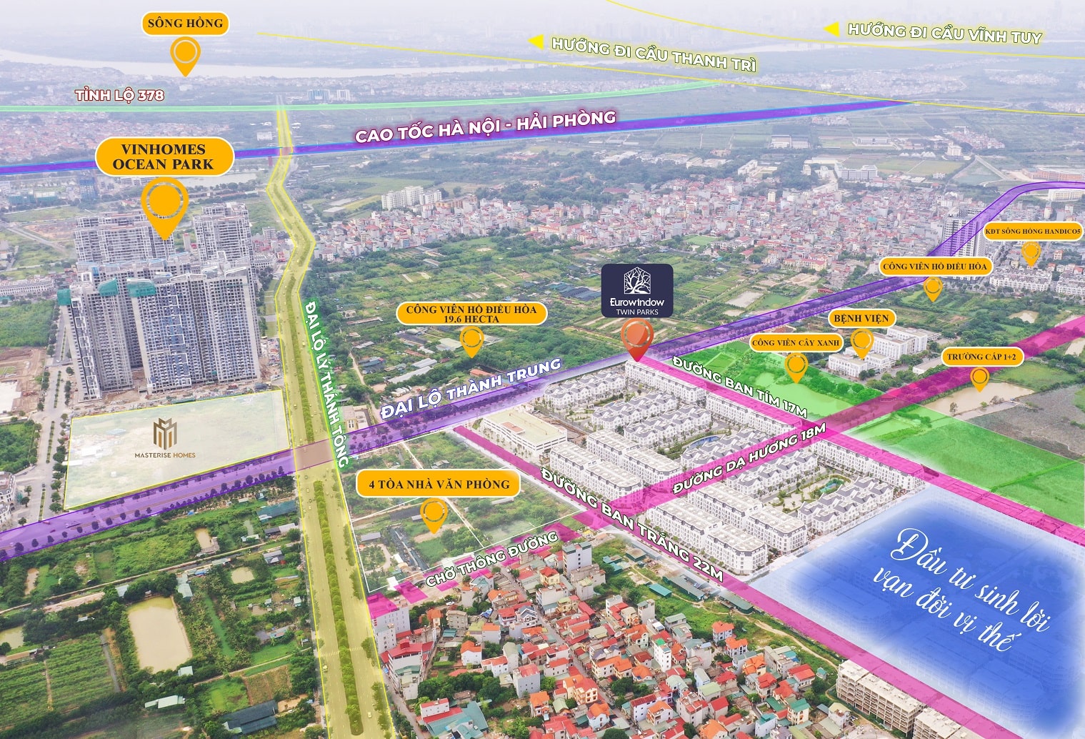 VỊ TRÍ EUROWINDOW TWIN PARKS